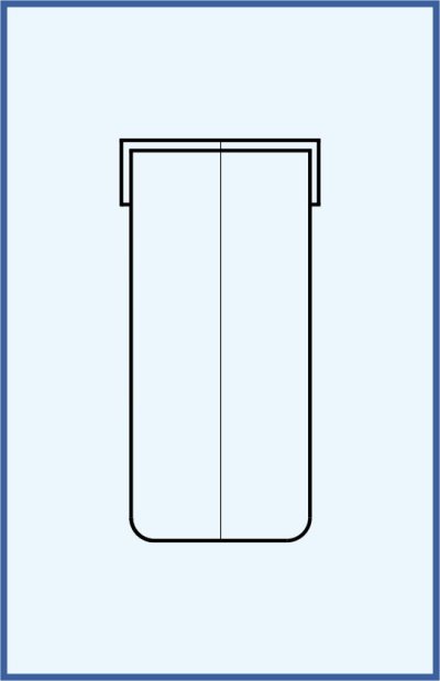 Jar staining, Borrel - with cap