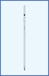 straight form with safety bulb, class AS