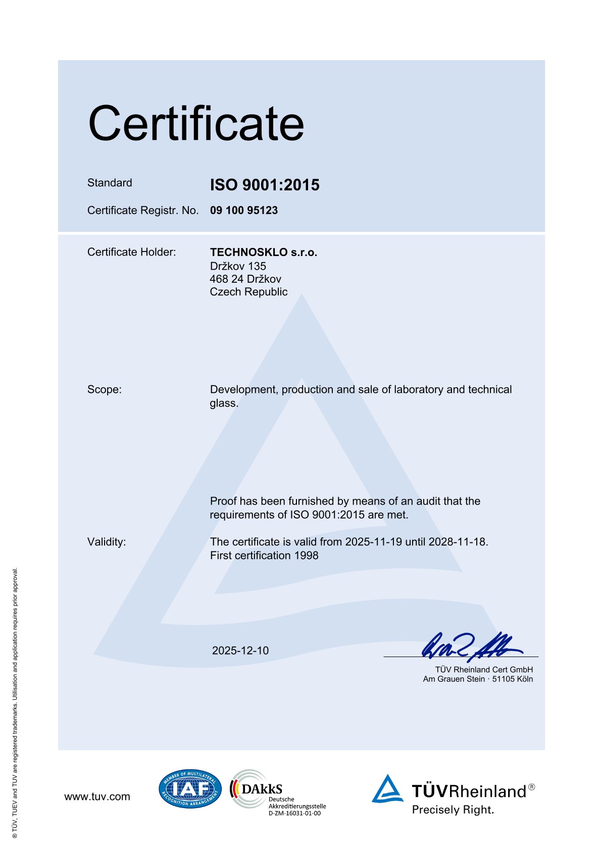 ISO 9001 en